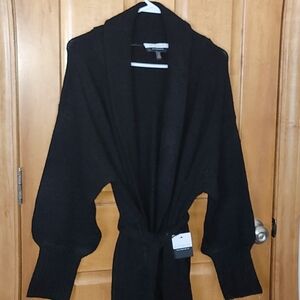 Eloquii Black Cardigan Sweater